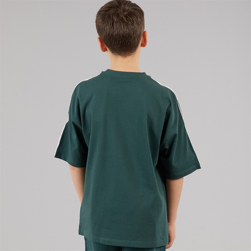 adidas Originals Junior Boys Graphic T-Shirt Mineral Green