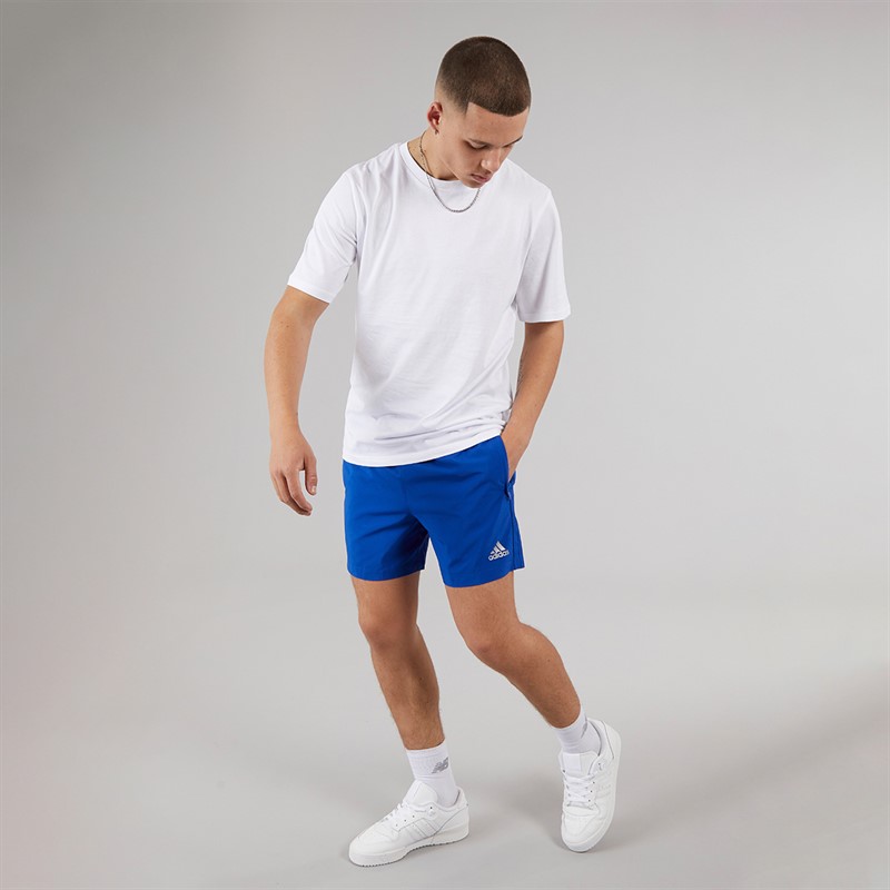 adidas Originals Mens Climacool Training Shorts Royal Blue