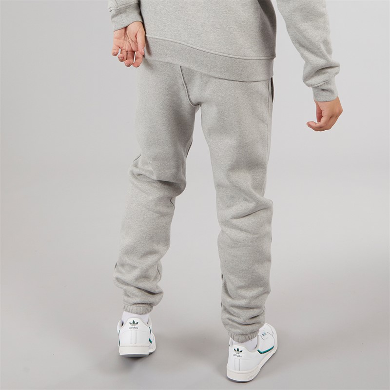 adidas Originals Mens Trefoil Essentials Joggers Medium Grey Heather