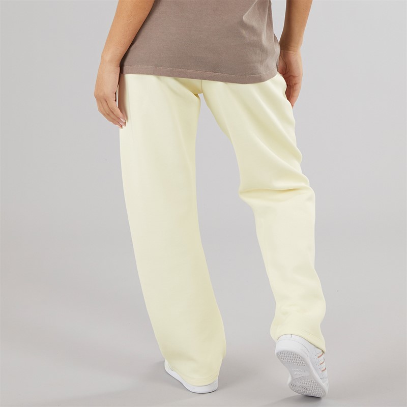 adidas Originals Womens 3-Stripes Oversized Sweatpants Cream White