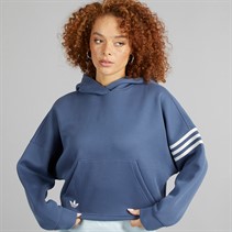 adidas Originals Womens Adicolor Neuclassics Hoodie Preloved Ink