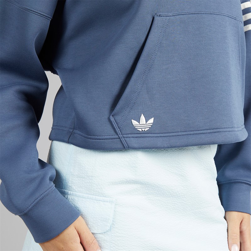 adidas Originals Womens Adicolor Neuclassics Hoodie Preloved Ink