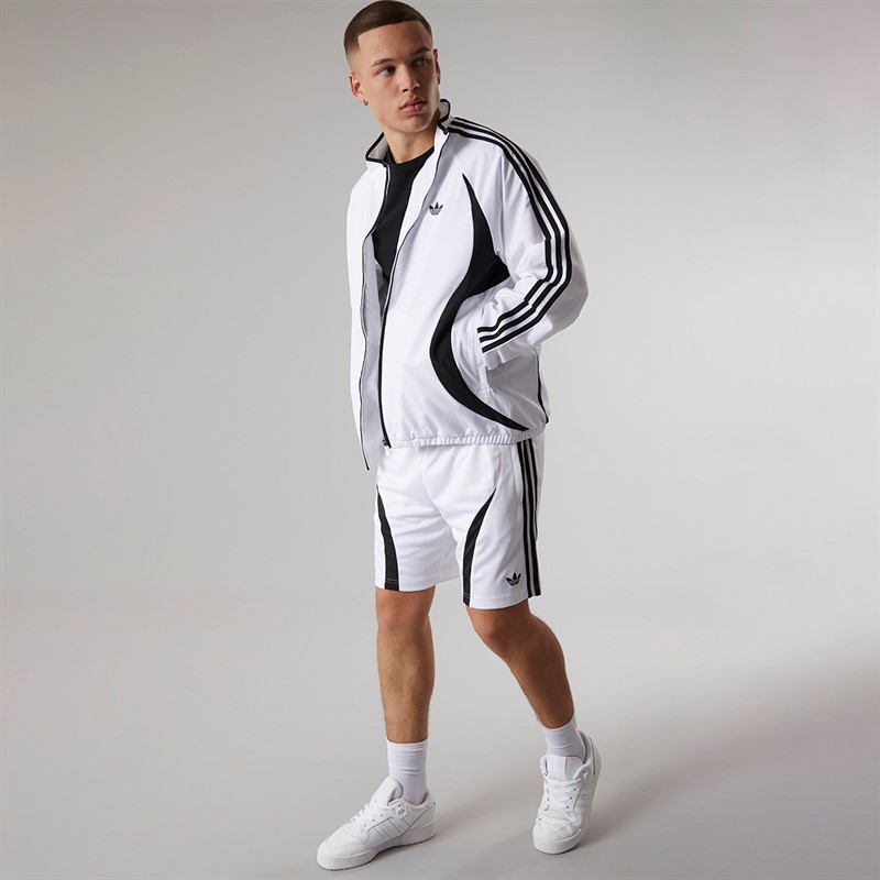 adidas Originals Mens Adicolor Teamgeist Shorts White/Black