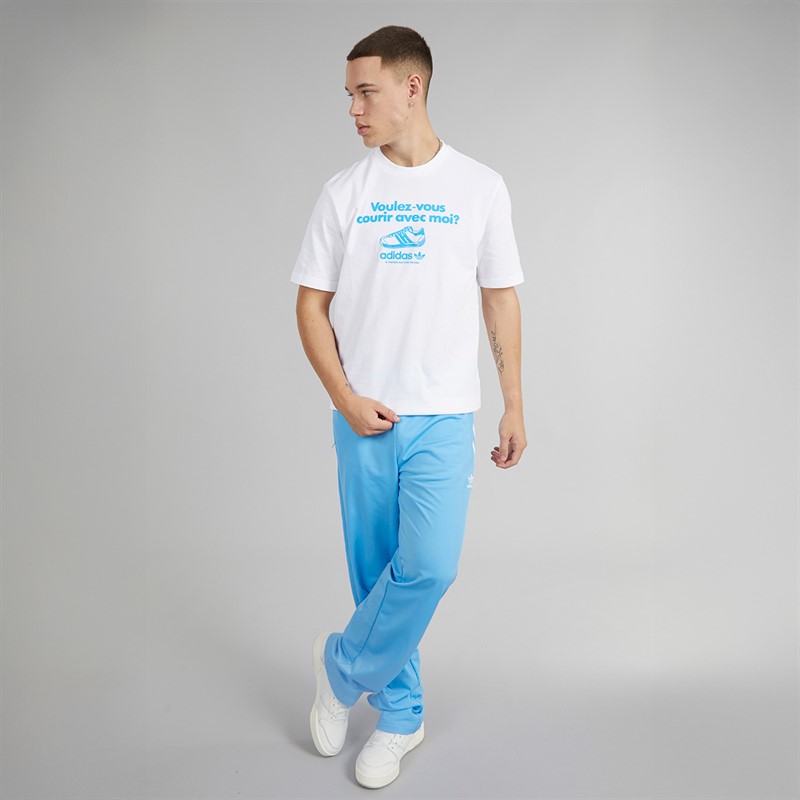 adidas Originals Mens Graphic T-Shirt White