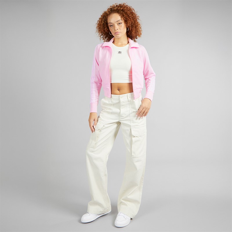 adidas Originals Womens Adicolor Classics Firebird Track Top Orchid Fusion