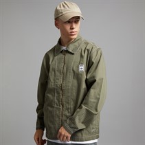 adidas Originals Mens Wabash Nylon Coach Jacket Olive Strata