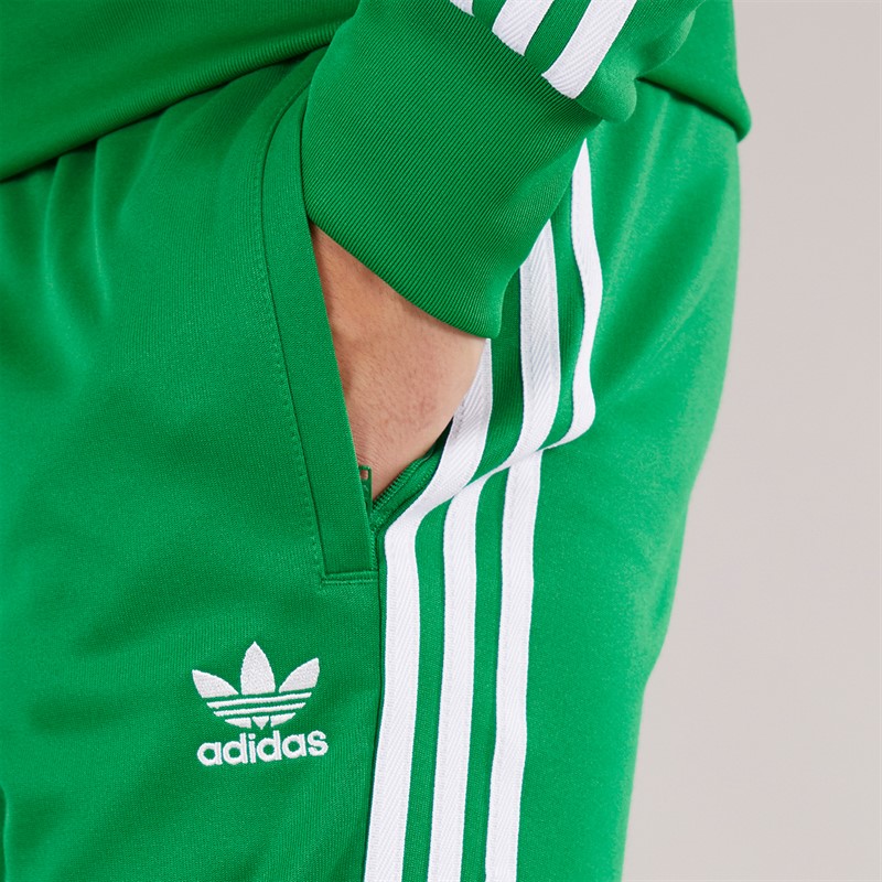 adidas Originals Mens Adicolor Classics Superstar Track Pants Green/White