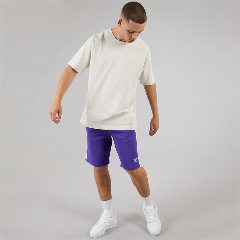 adidas Originals Mens Adicolor 3-Stripes Shorts Energy Ink