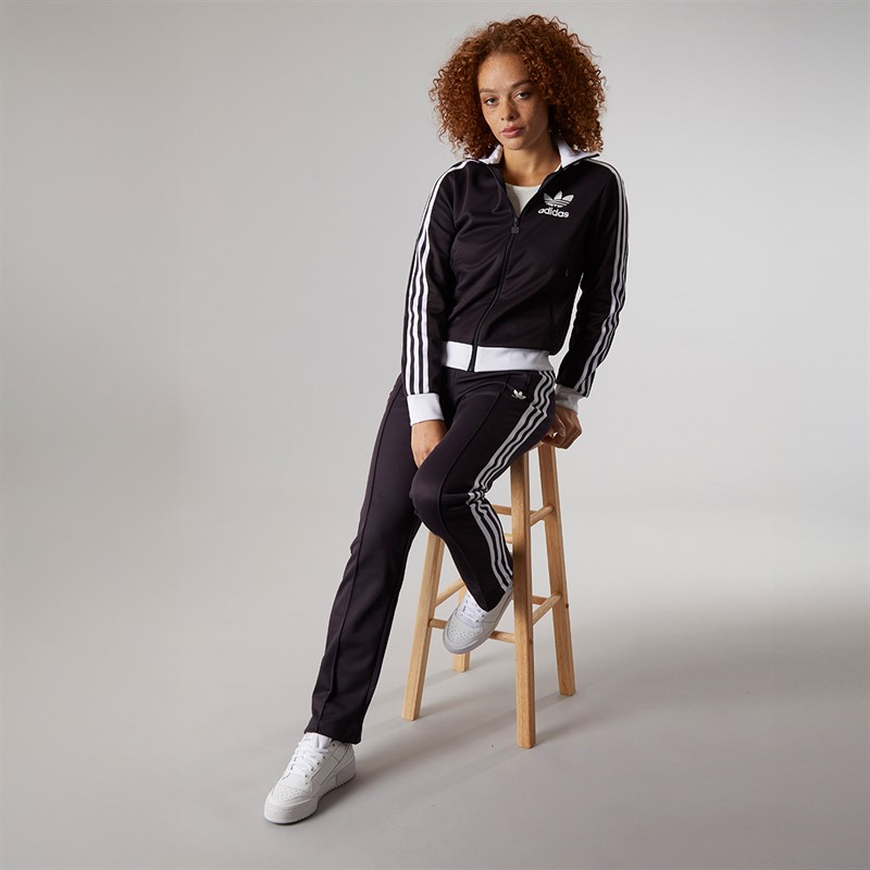 adidas Originals Womens Adicolor Classics Beckenbauer Track Pants Aurora Black