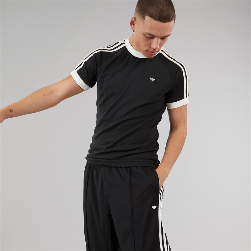 adidas Originals Mens Premium Originals Baggy Track Pants Black