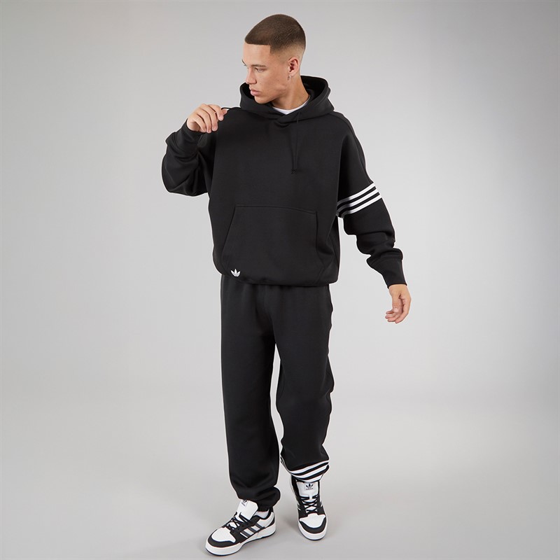 adidas Originals Mens Adicolor Neuclassics Hoodie Black