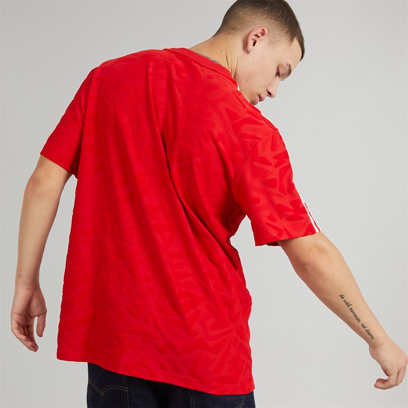 adidas Originals Mens Premium Originals Jersey Better Scarlet
