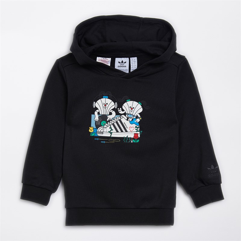 adidas Originals Infant Graphics Hoodie Black
