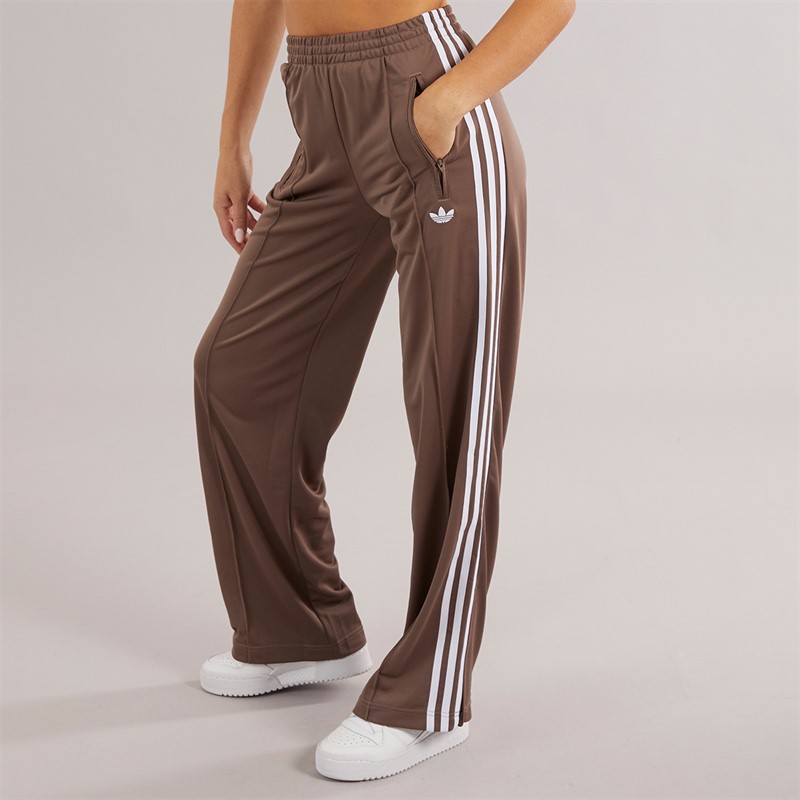 adidas Originals Womens Adicolor Classic Firebird Loose Track Pants Trace Brown