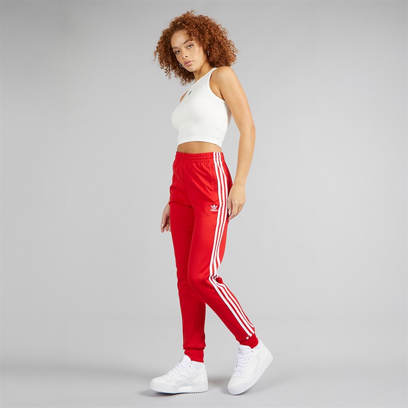 adidas Originals Womens Adicolor Classics Superstar Joggers Better Scarlet