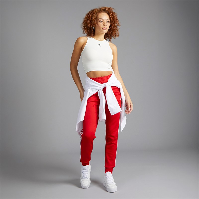 adidas Originals Womens Adicolor Classics Superstar Joggers Better Scarlet