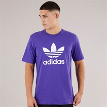 adidas Originals Mens Adidcolor Trefoil T-Shirt Energy Ink