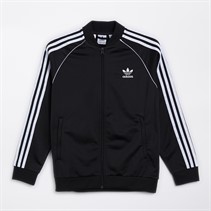adidas Originals Junior Boys Adicolor Superstar Track Jacket Black/White