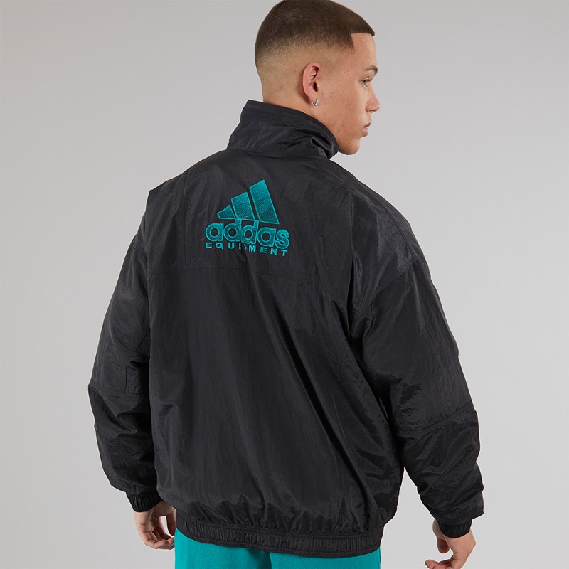 adidas Originals Mens EQT Full Zip Track Top Black