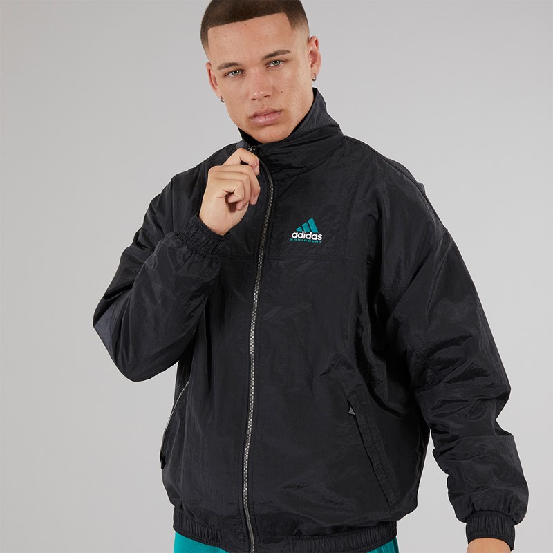 adidas Originals Mens EQT Full Zip Track Top Black