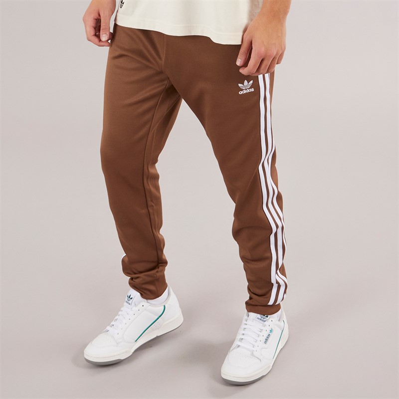 adidas Originals Mens Adicolor Classics Superstar Track Pants Preloved Brown