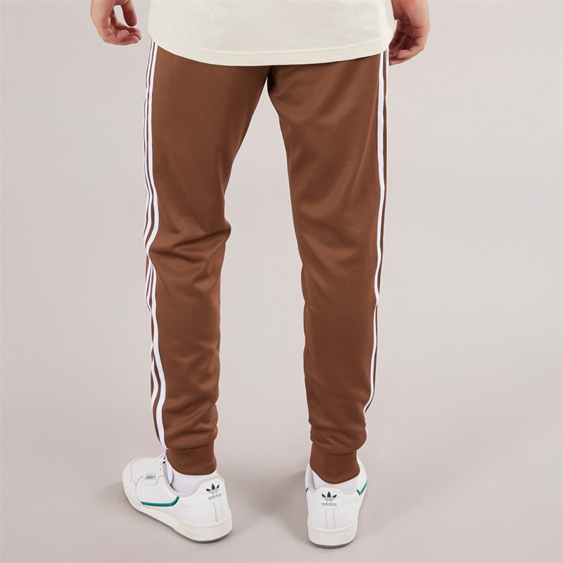 adidas Originals Mens Adicolor Classics Superstar Track Pants Preloved Brown