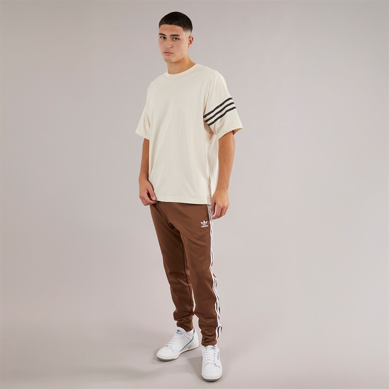 adidas Originals Mens Adicolor Classics Superstar Track Pants Preloved Brown