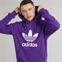 adidas Originals Mens Adicolor Classics Trefoil Hoodie Energy Ink