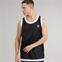 adidas Originals Mens Adicolor Mock Eylet Vest Black
