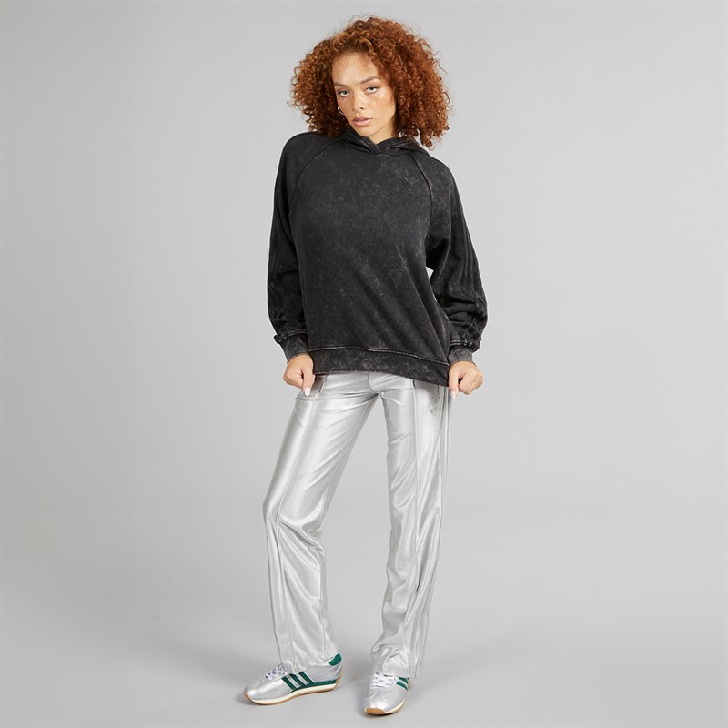 adidas Originals Womens Washed Out Boyfriend Fit Hoodie Black