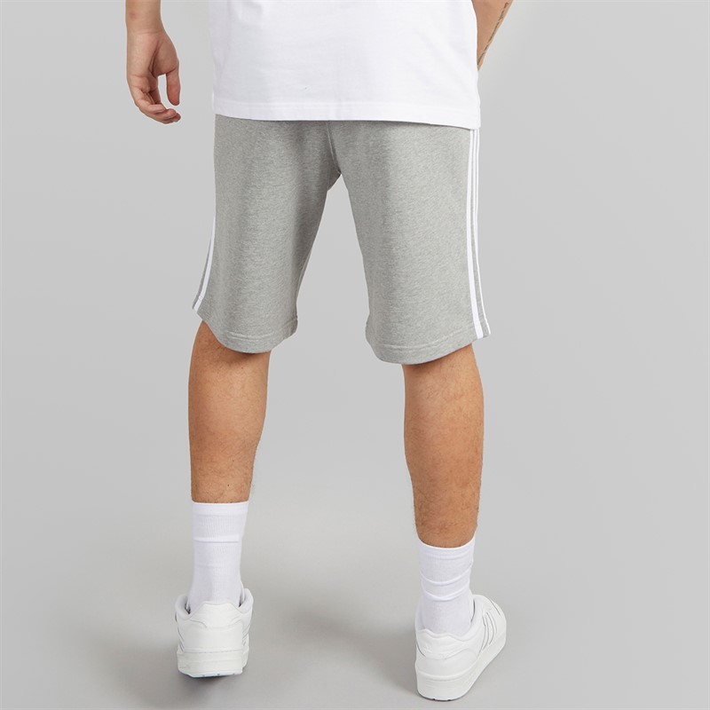 adidas Originals Mens Adicolor 3-Stripes Shorts Medium Grey Heather