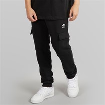 adidas Originals Mens Trefoil Essentials Cargo Joggers Black