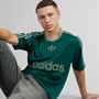 adidas Originals Mens Adicolor Poly T-Shirt Collegiate Green