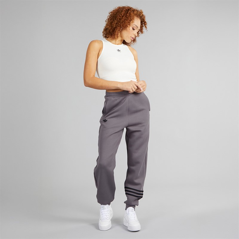 adidas Originals Womens Adicolor Neuclassics Joggers Trace Grey/Black