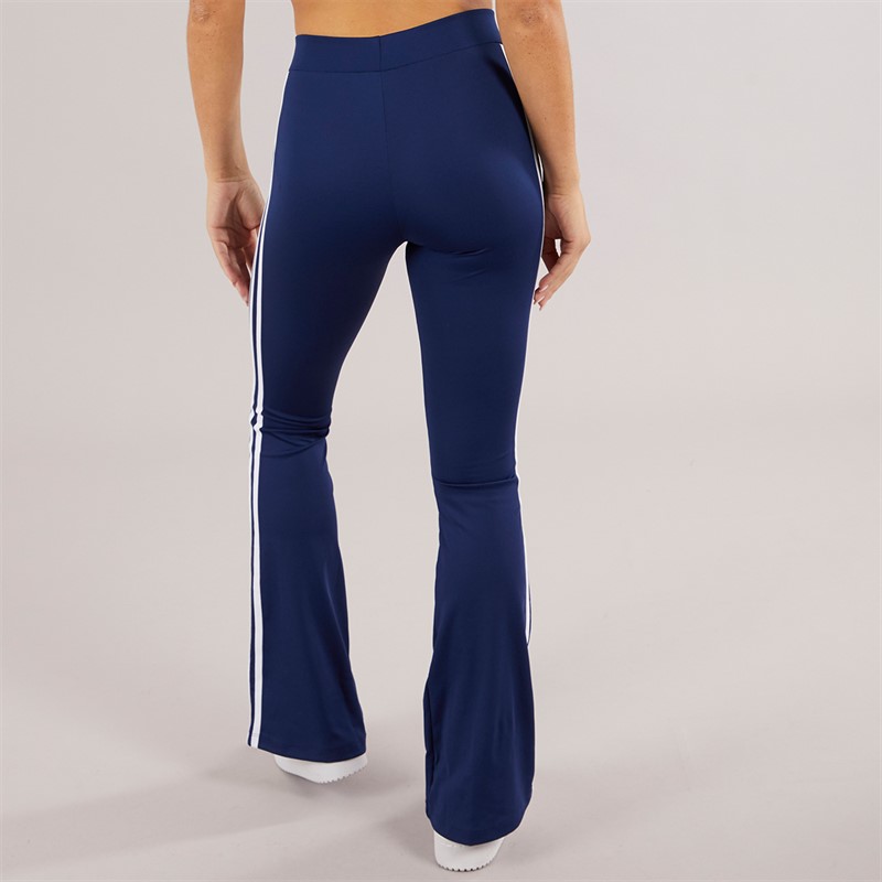 adidas Originals Womens Adicolor Flared Leggings Dark Blue