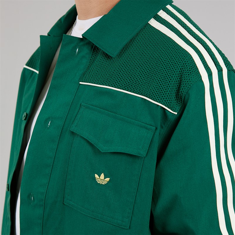 adidas Originals Mens Premium Originals Jacket Collegiate Green