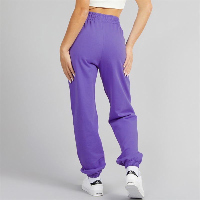 adidas Originals Womens Trefoil Essentials French Terry Joggers Semi Cobalt Blue