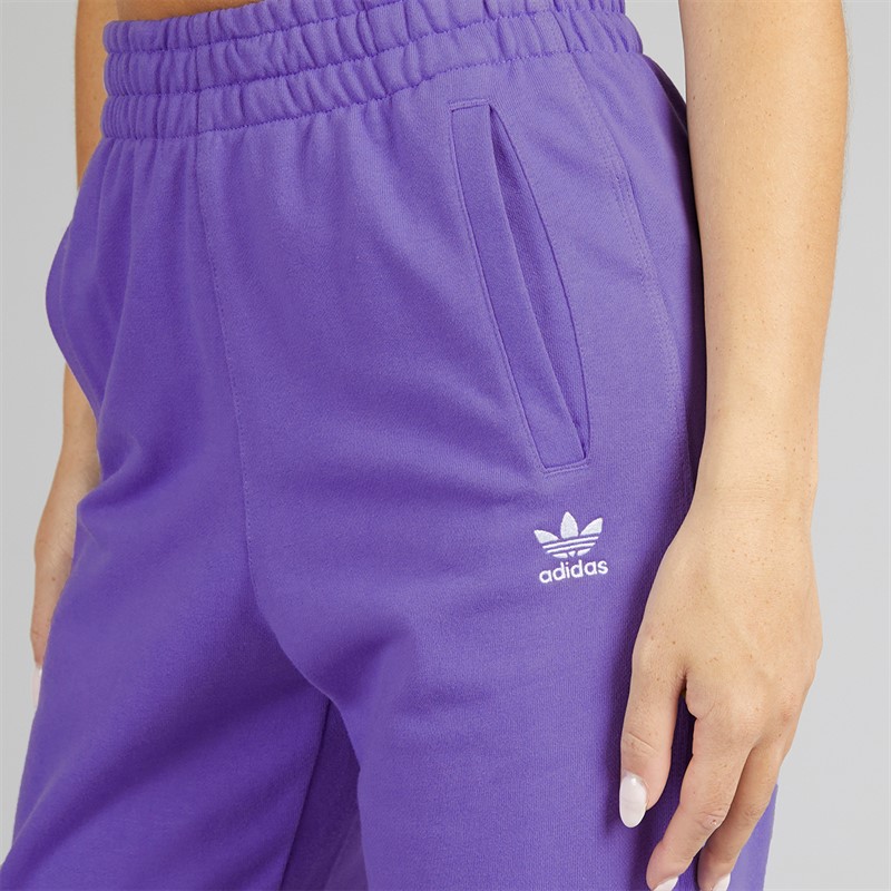 adidas Originals Womens Trefoil Essentials French Terry Joggers Semi Cobalt Blue