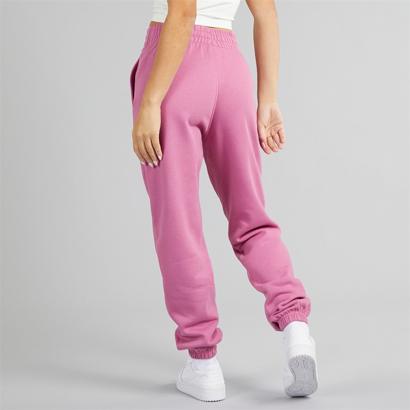 adidas Originals Womens Trefoil Essentials Fleece Joggers Semi Pulse Lilac