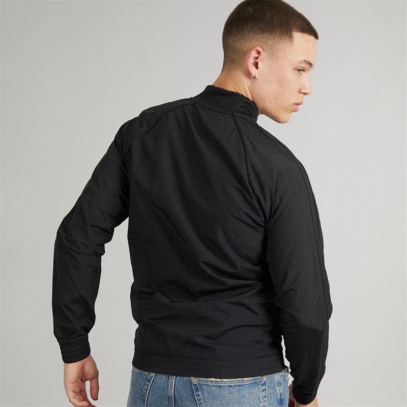 adidas Originals Mens Adicolor Woven Superstar Track Jacket Black