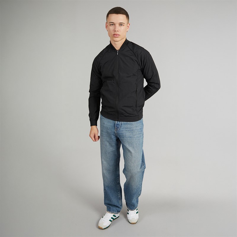 adidas Originals Mens Adicolor Woven Superstar Track Jacket Black
