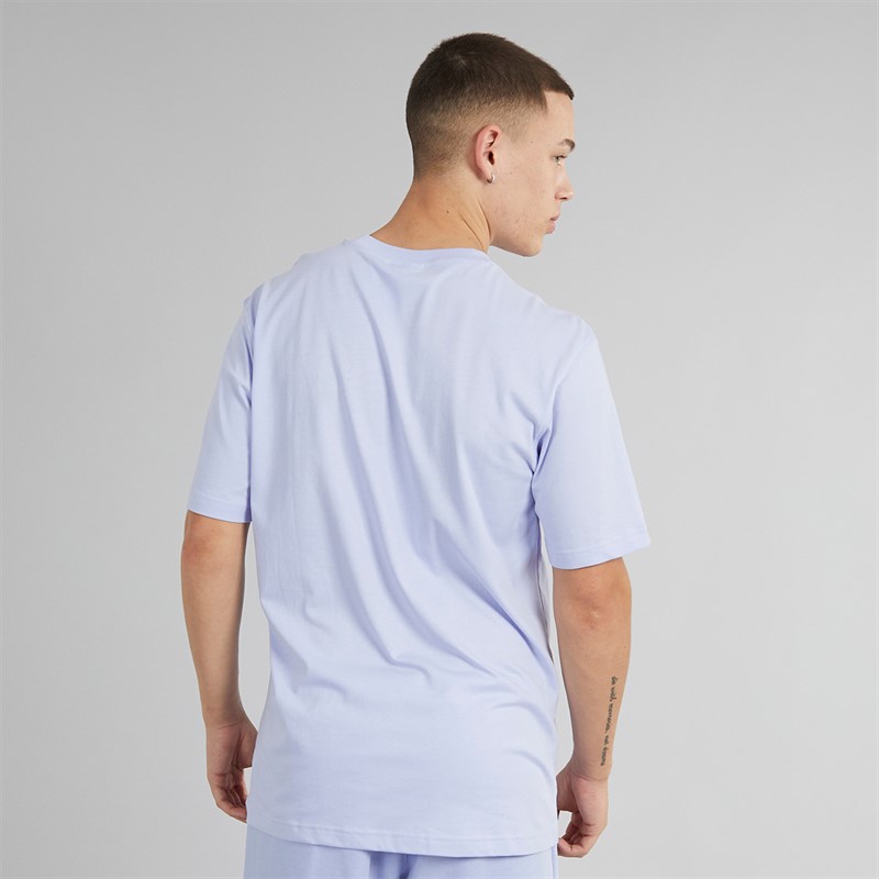 adidas Originals Mens Trefoil Essentials T-Shirt Violet Tone