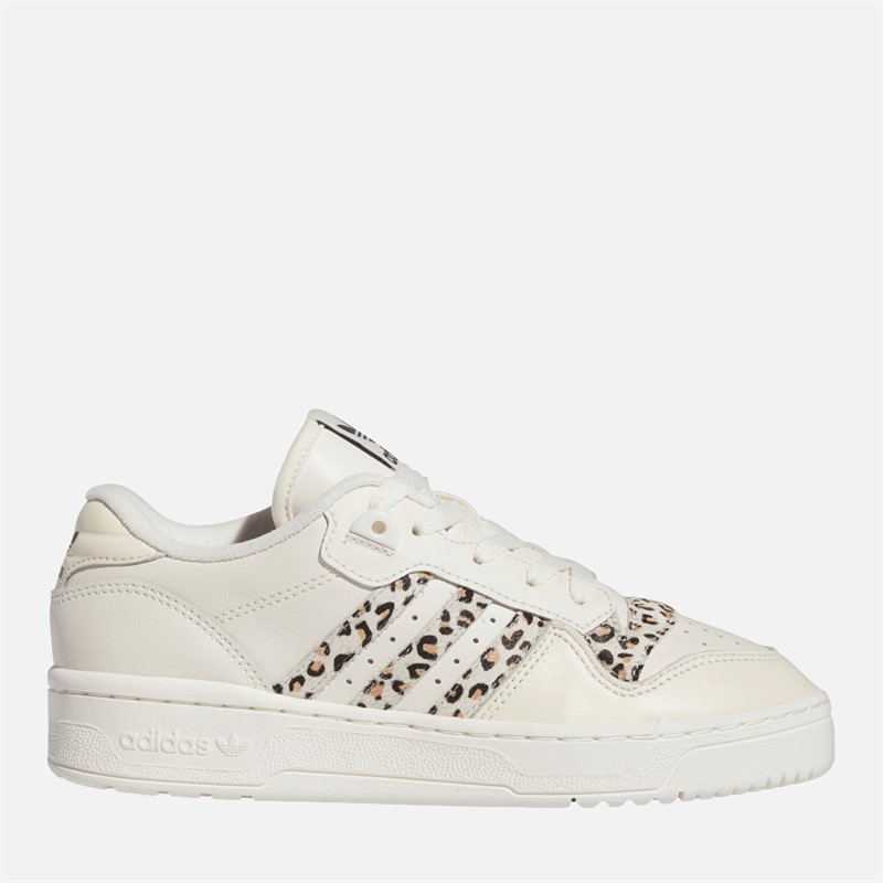adidas Originals Womens Rivalry Low Trainers Cream White/Off White/Core Black