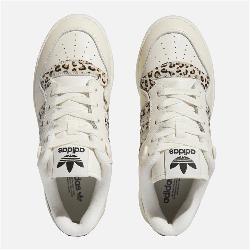 adidas Originals Womens Rivalry Low Trainers Cream White/Off White/Core Black