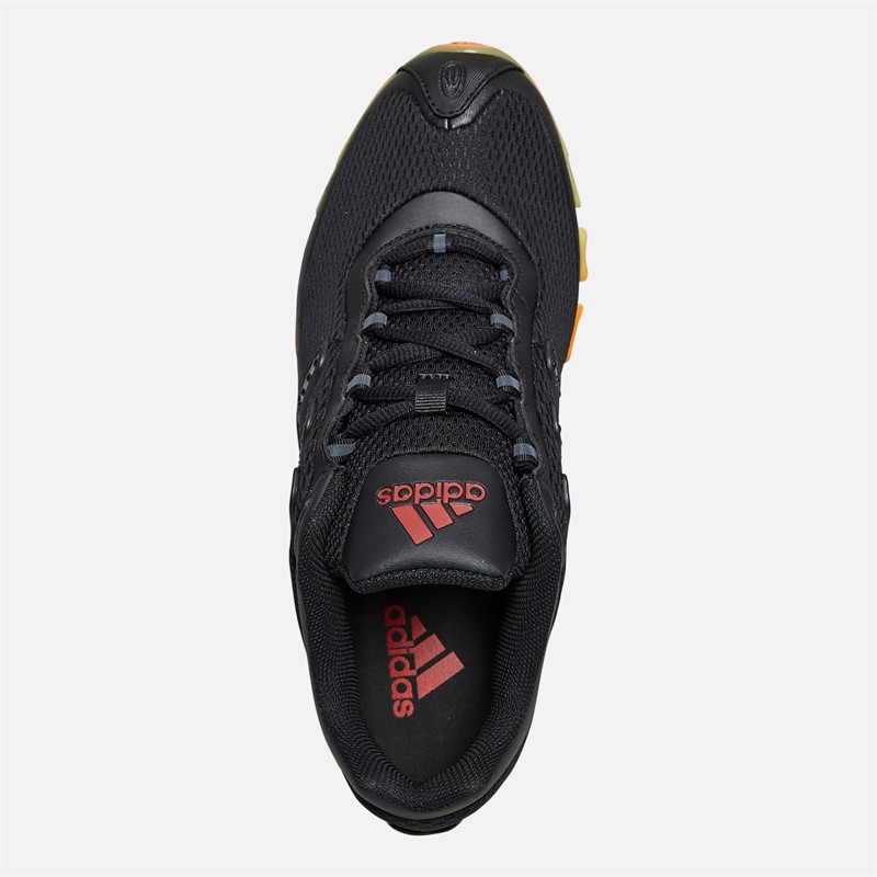 adidas Originals Mens Megaride Trainers Core Black/Better Scarlet/Solar Orange