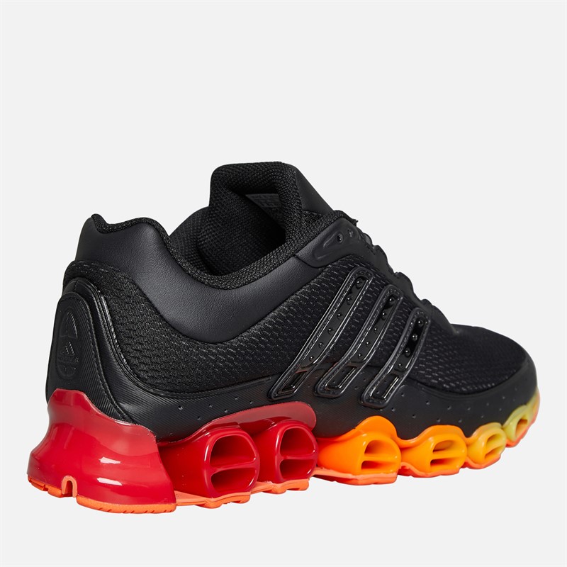 adidas Originals Mens Megaride Trainers Core Black/Better Scarlet/Solar Orange
