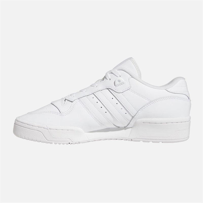 adidas Originals Mens Rivalry Low Trainers Cloud White/Cloud White/Cloud White