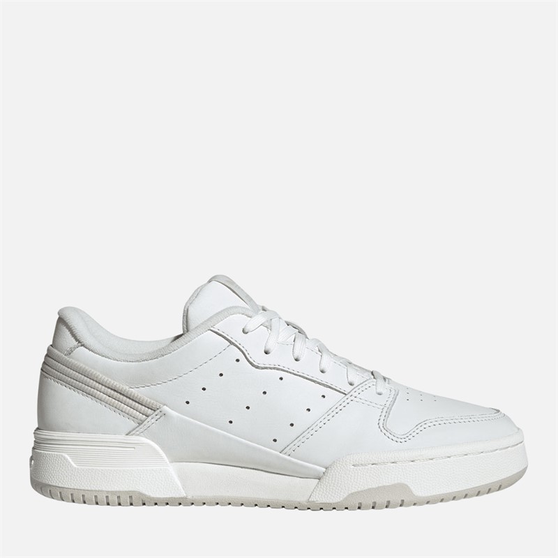 adidas Originals Mens Team Court 2.0 Trainers Core White/Core White/Alumina
