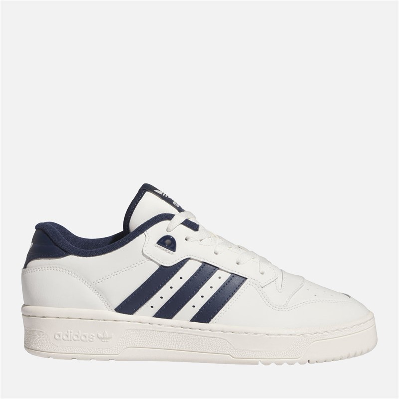 adidas Originals Mens Rivalry Low Trainers Core White/Night Indigo/Off White