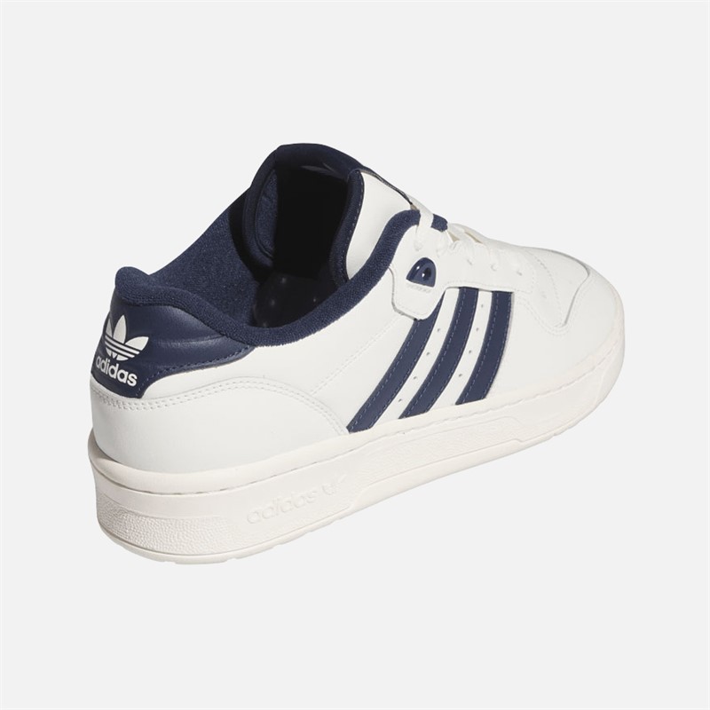 adidas Originals Mens Rivalry Low Trainers Core White/Night Indigo/Off White